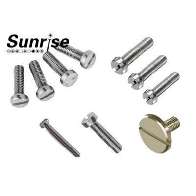 Cheese Head Slotted Screw, DIN84
