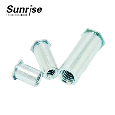 Self Clinching Standoffs peze Rivet vis ak klere zenk plating