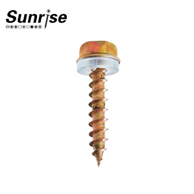 Unslotted hex machin pou lave tèt tèt frapan vis
